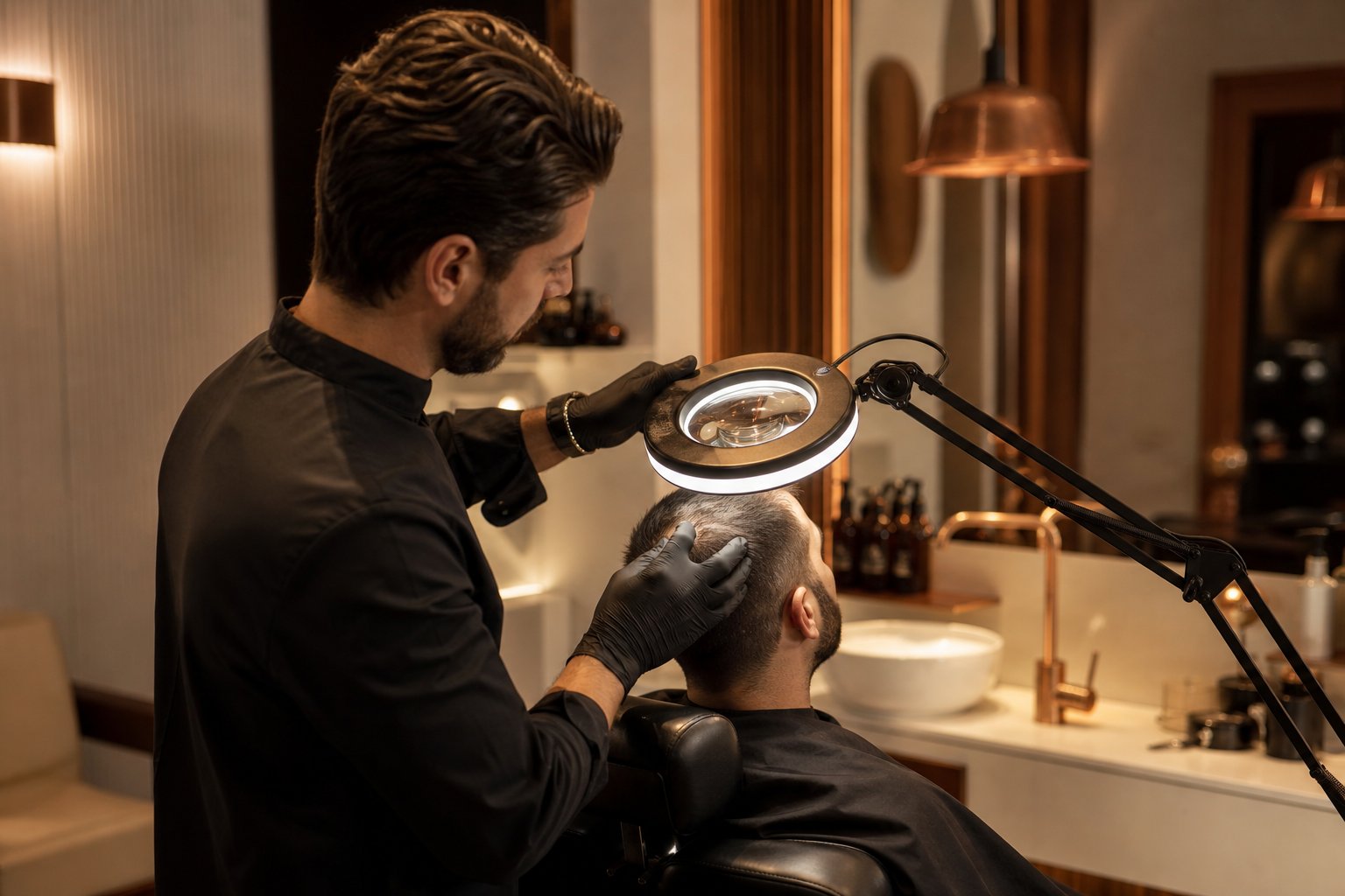 Illustration Chute de cheveux homme : quand faut-il s'inquiéter