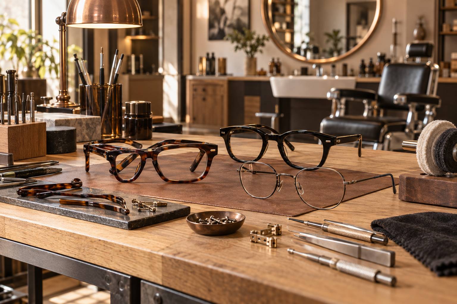 Illustration éditoriale du sujet : Jacques Marie Mage : les lunettes de luxe décryptées