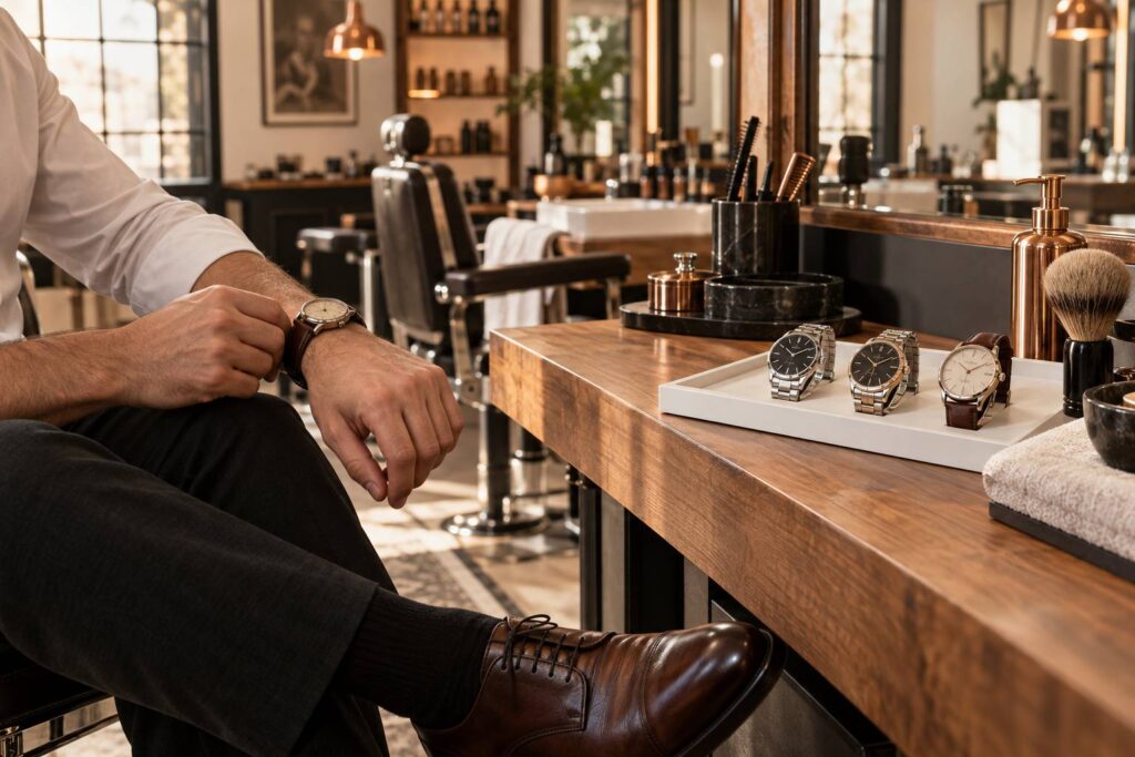Illustration éditoriale du sujet : Marques de montres homme : le panorama par budget