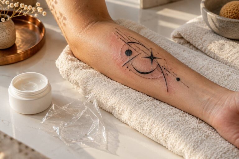 Cicatrisation tatouage : étapes, durée et soins