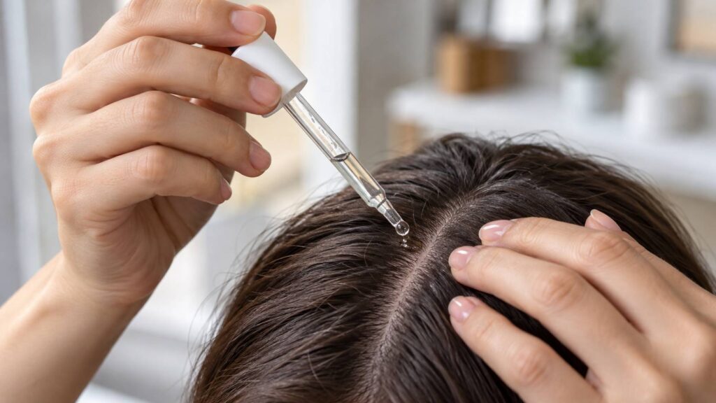 Illustration de détail sur le sujet : Minoxidil : ce qu’il fait, ce qu’il ne fait pas